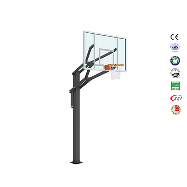 Diseño popular Outdoor inground soporte del baloncesto aro de baloncesto
