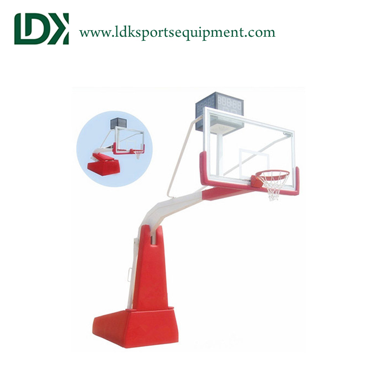Portable Height Adjustable Hydraulic Basketball Hoop