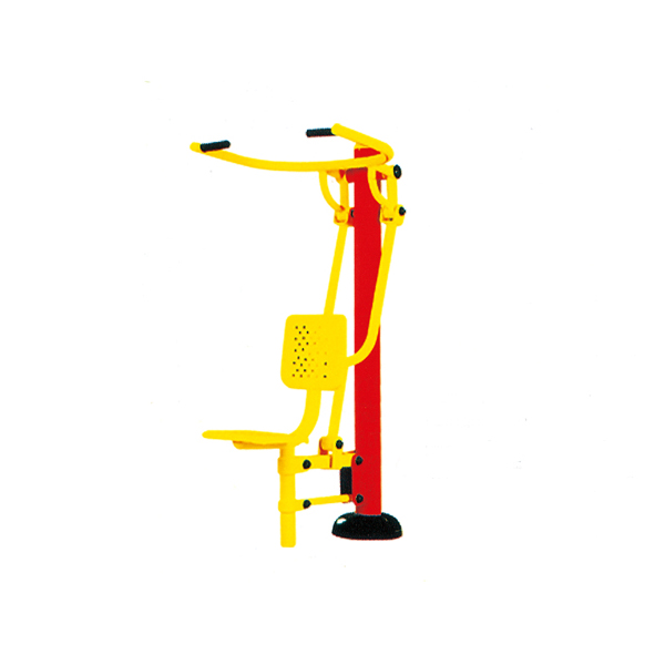 Best selling single sit puller outdoor gym equipment for sale