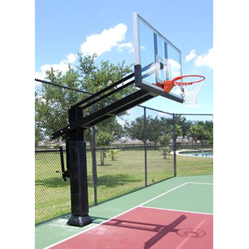 Altura ajustable en terreno soporte del baloncesto con relleno