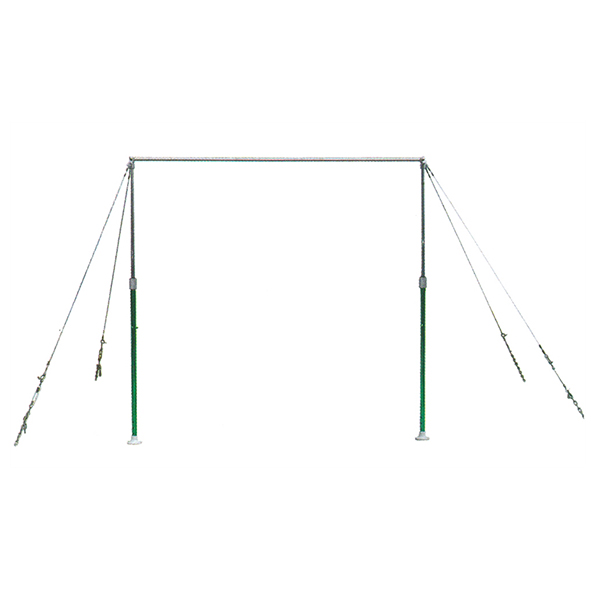 Steel solid cable gymnastics bar adjustable indoor horizontal bar