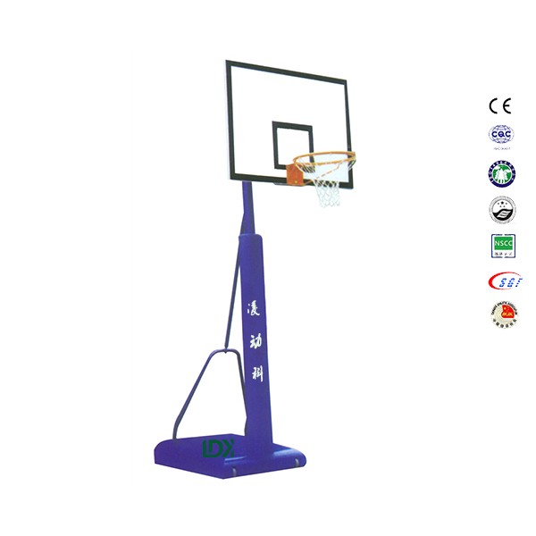 removable basketball stand on wheels custom