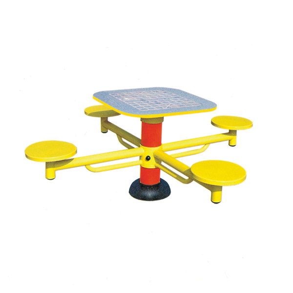 Hot sale chess table outdoor exercise amusement equipment for park
