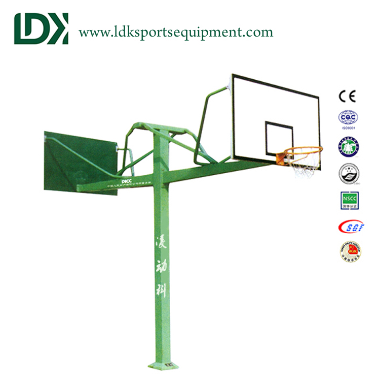 Single arm Swallow double outdoor basketball hoops
