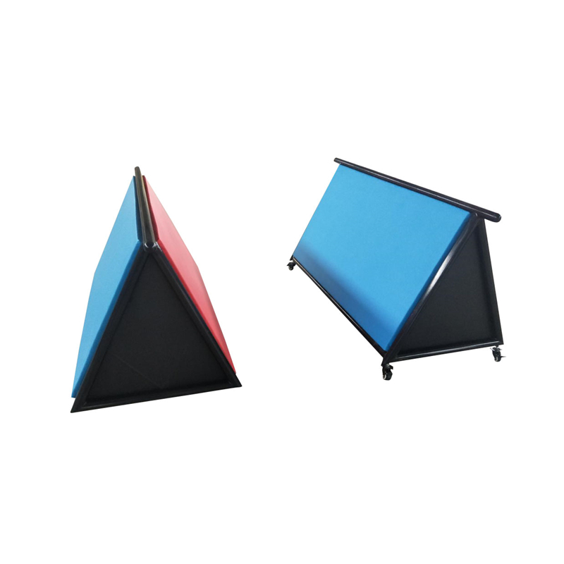Free running tripod movable baffle gymnastic parkour equipment