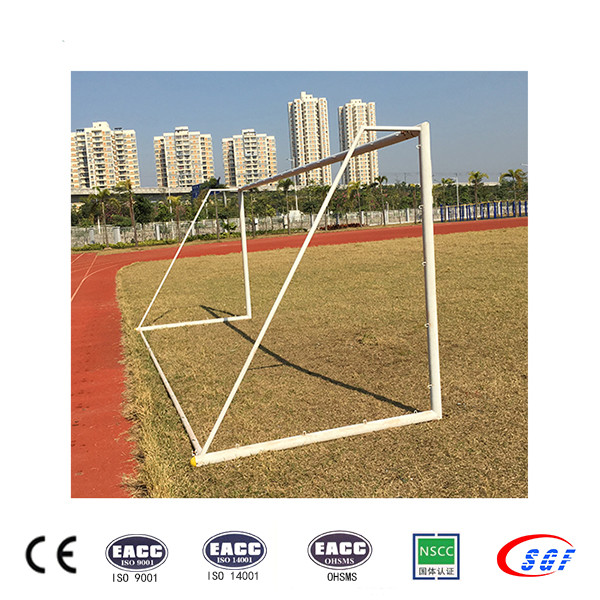 Steel football goal 2 x 5m mini soccer goal for sale