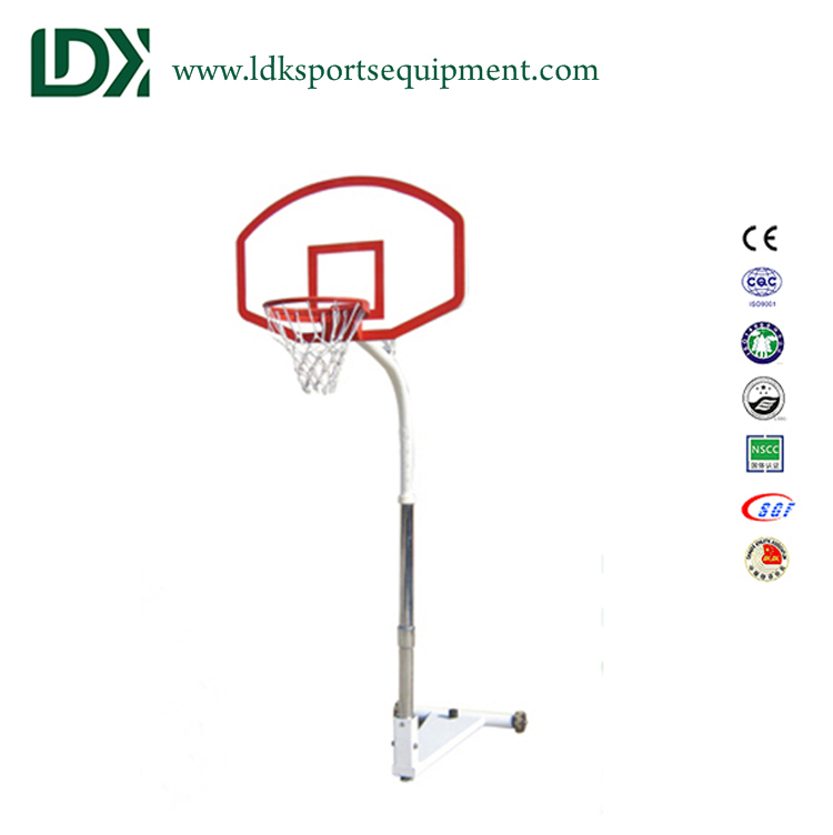 outdoor kids adjustable basketball hoop and stand