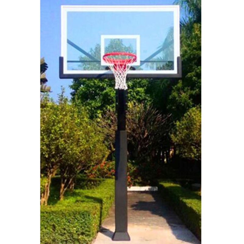 Outdoor basketball stand fixed height basketball stand LDK10016