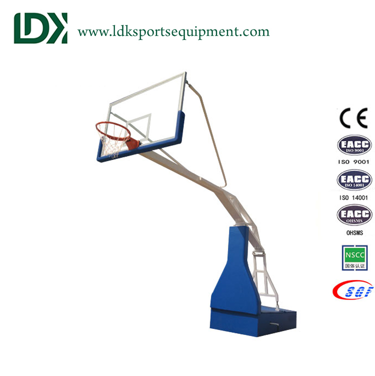 hydraulic basketball ring with stand for sale