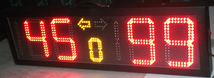 Portable electronic scoreboard