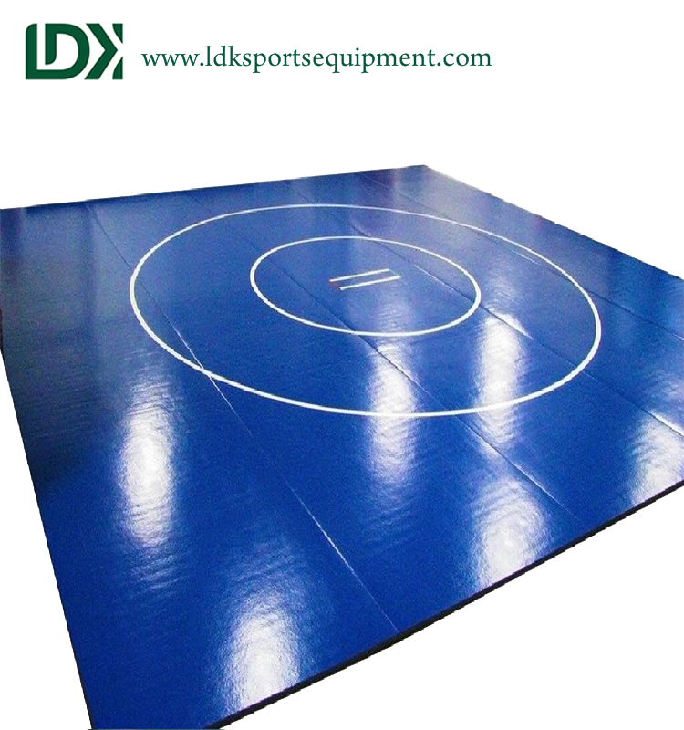 Wholesale closed-cell wrestling mat cover vinyl mat