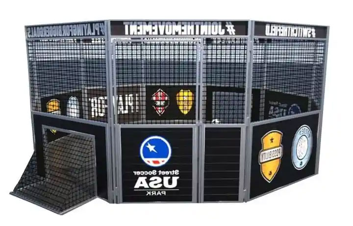 Professional Street Football Cage