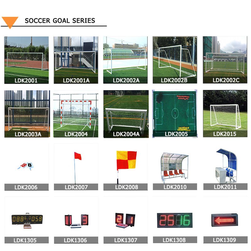 Regulation size soccer goal