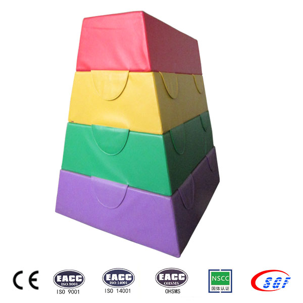 Top quality gymnastics equipment soft vaulting box