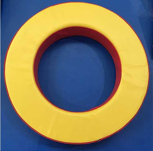 Kidz friendly cheap gymnastic equipment leather gym mats