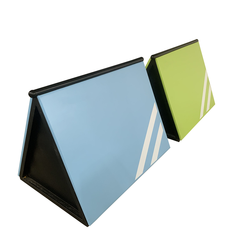 Gymnastic facility tripod climbing rack parkour baffle equipment