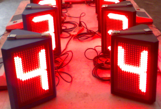 Team foul display (3 sides)