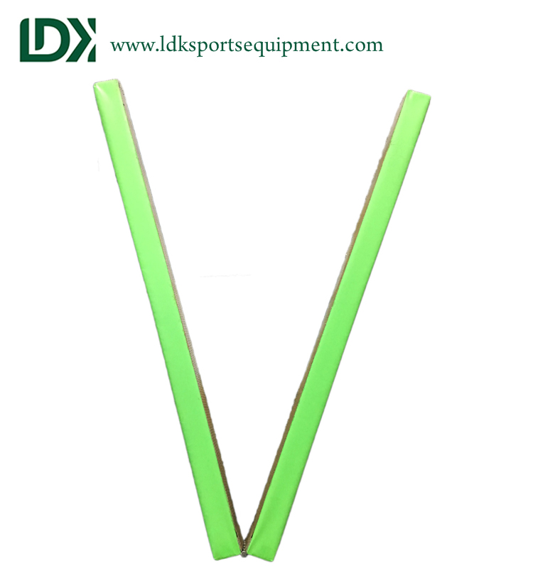 Compresión de 2.4x0.4m esponja viga de equilibrio de gimnasia