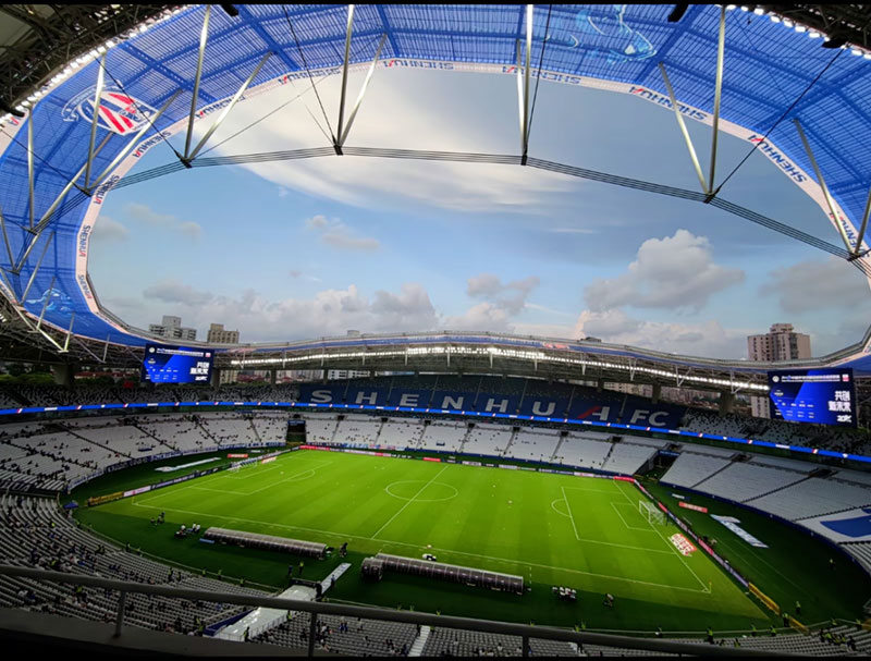 How to create an indoor soccer pitch