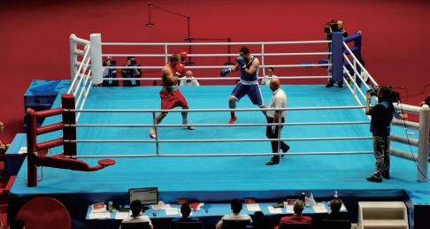 High quality Boxing Court Ground Boxing ring with height