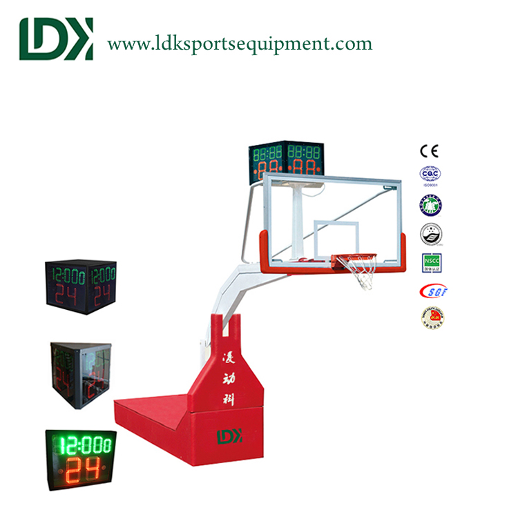 Indoor Basketball Hoop for Room with Electronic Scoreboard - 17" X  12.5" Mini Ba