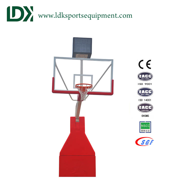 3.35m Best Mobile Stand Up Basketball Hoop For Sale