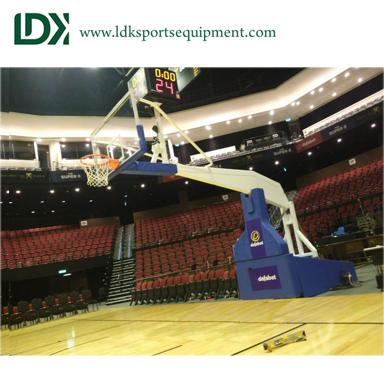 Portable basketball hoop replacement backboard