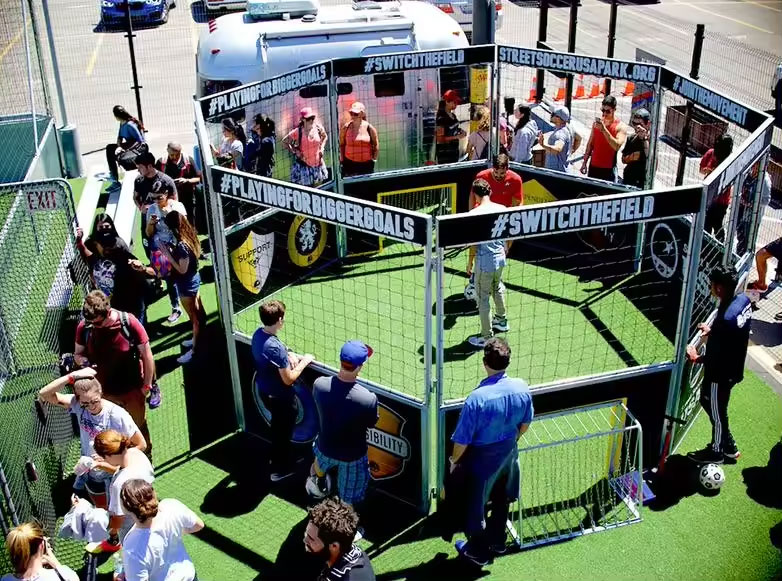 Street Panna Cage Football Venue
