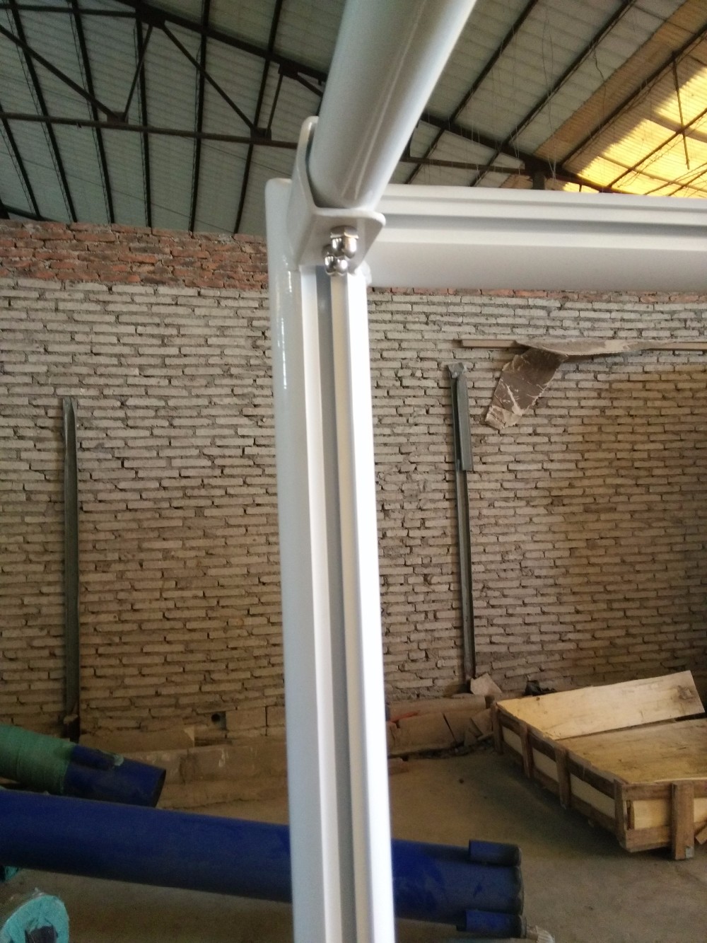 Portable folding 2.25x1.5M aluminum football goal