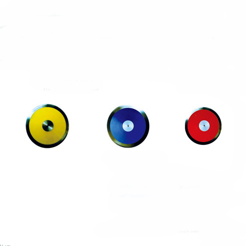 Athletic equipment adjustable discus throw sports discus