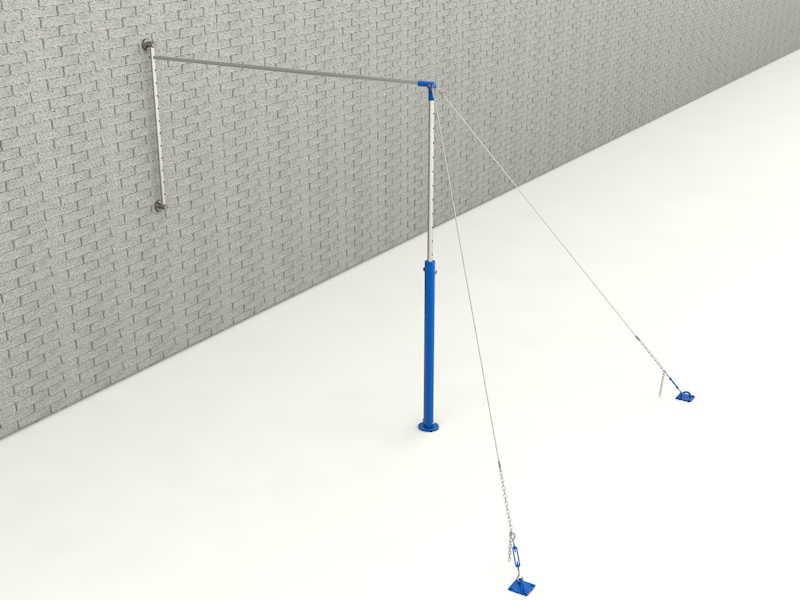 Newest Top grade gymnastic equipment wall mounted horizontal bar