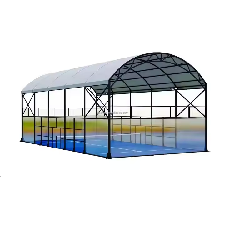 Newly Designed LDK Panoramic Roofed Padel Court: Perfect for Training and Competitive Matches, Best-Selling Now
