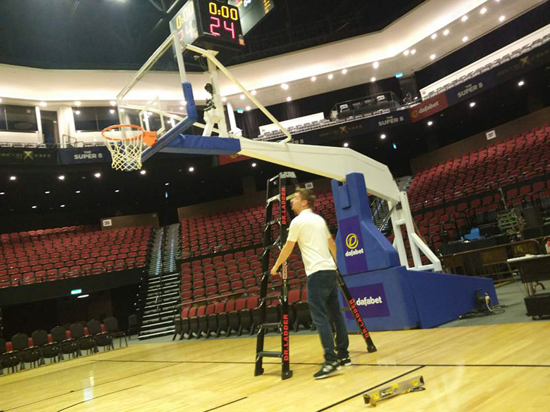 Official nba hydraulic basketball hoop for sale