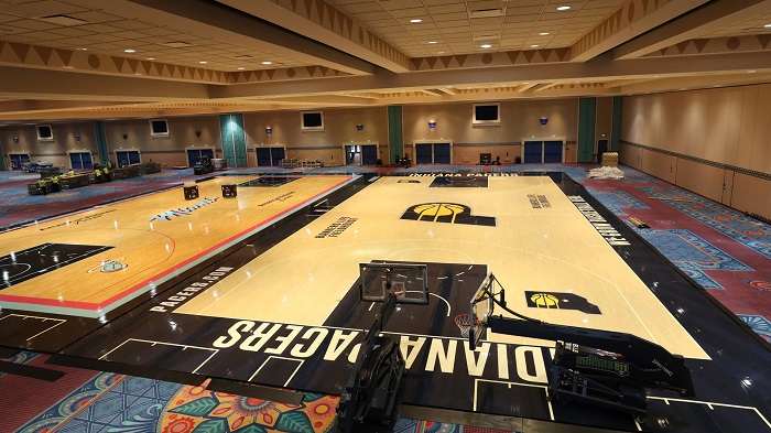 How much does it cost to build a basketball court