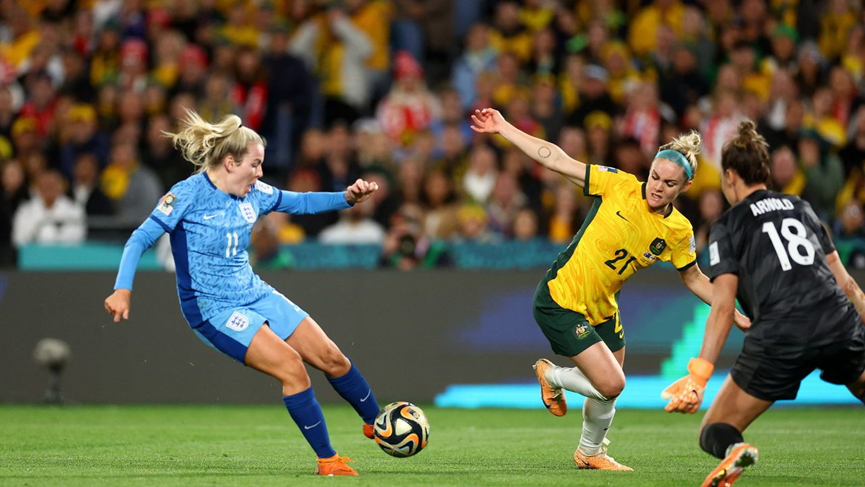 Women’s soccer pitch size vs mens