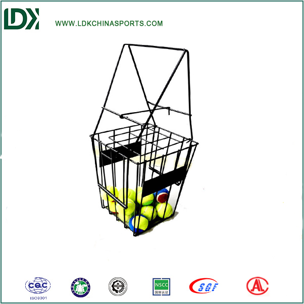 Tennis training tennis ball pick up basket