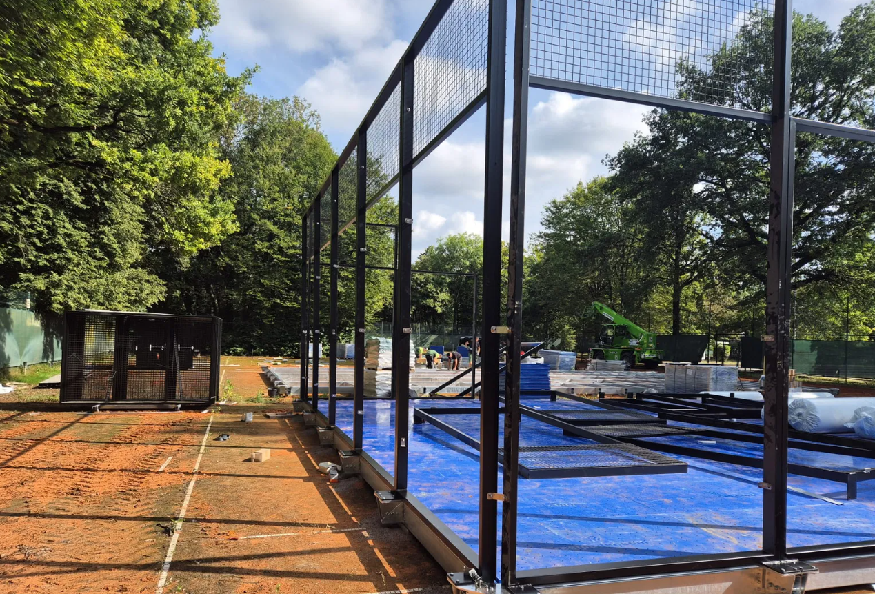 Hot-Selling Newly Designed LDK Panoramic Padel Court with Roof: Ideal for Training & Competition
