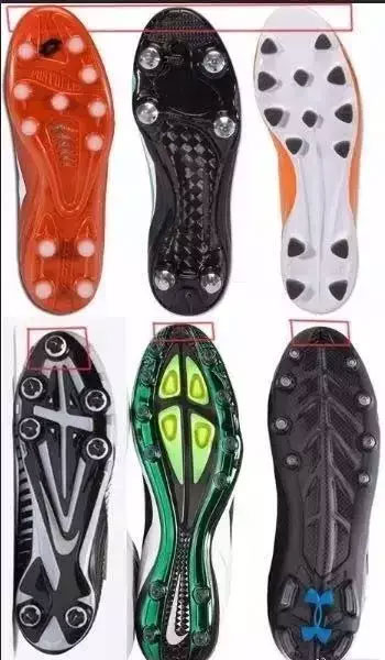 The difference between rugby shoes and soccer shoes