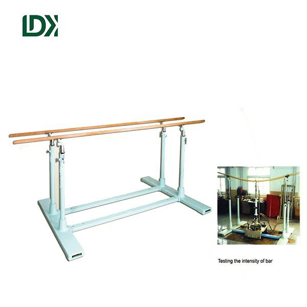 High grade fiberglass adjustable parallel bars for competition
