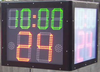 24 seconds shot clock (4 sides)