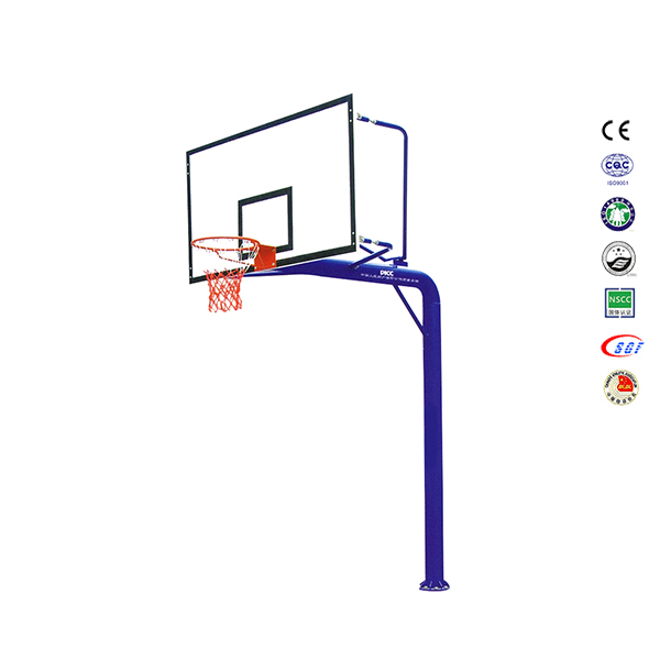 Hot selling outdoor cheap inground hoop youth basketball goal