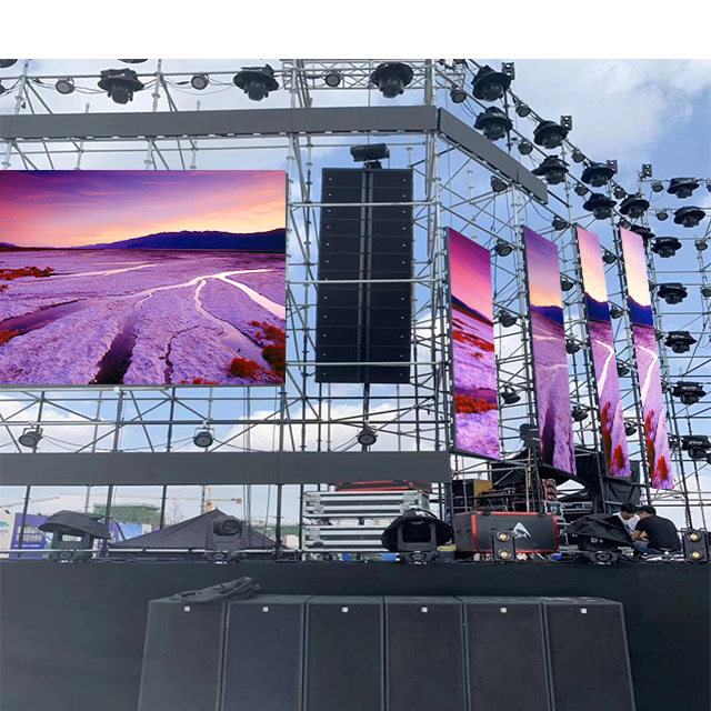 Led Display Video Panel Outdoor Led Display P5 Stage Led Screen For Concert
