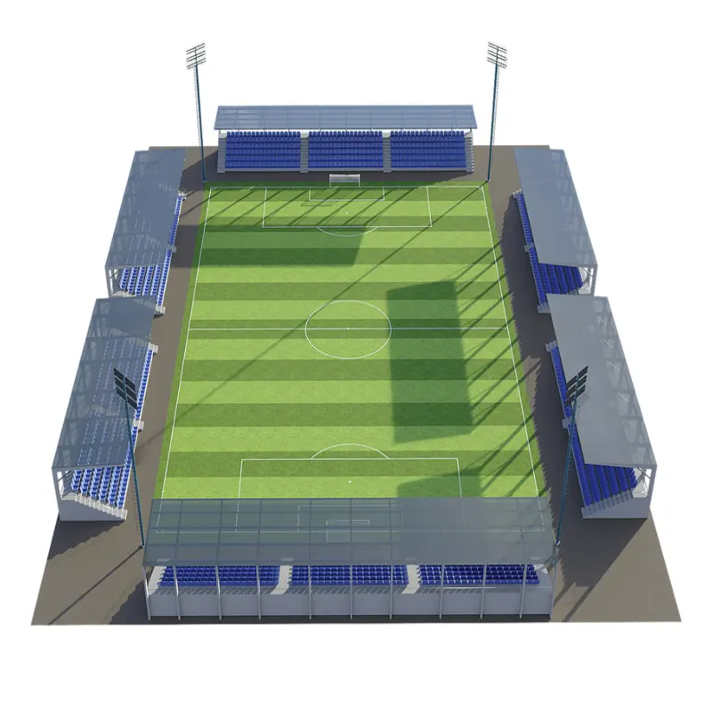 Professional Soccer Pitch Football Stadium Full Set Sports Equipment Provide