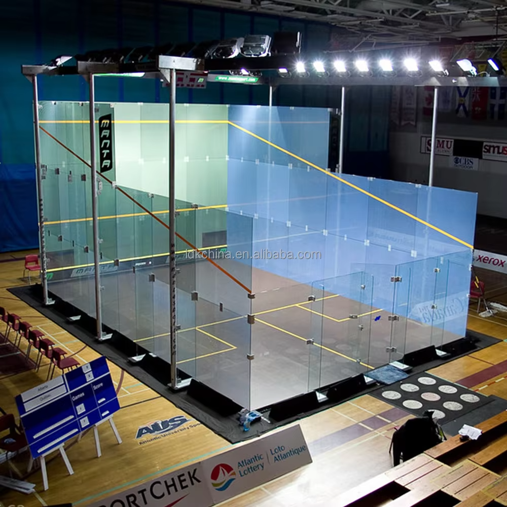 Anti Slip Wooden Flooring Original Factory Squash Court Shock Absorbing Wooden Flooring
