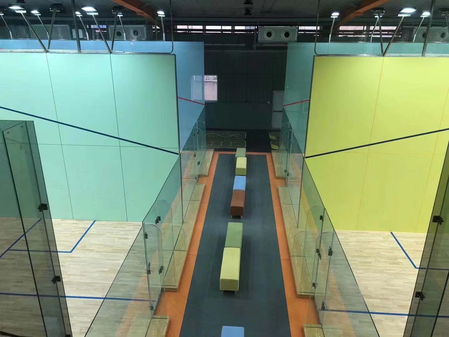 Portable Sports Flooring Squash Courts Easy Installation Squash Court Excellent Sports Flooring Squash Court