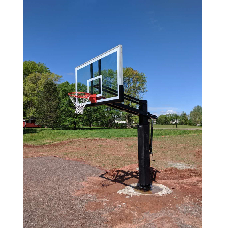 Wholesale Outdoor Adjustable System In Ground Basketball Goal Posts