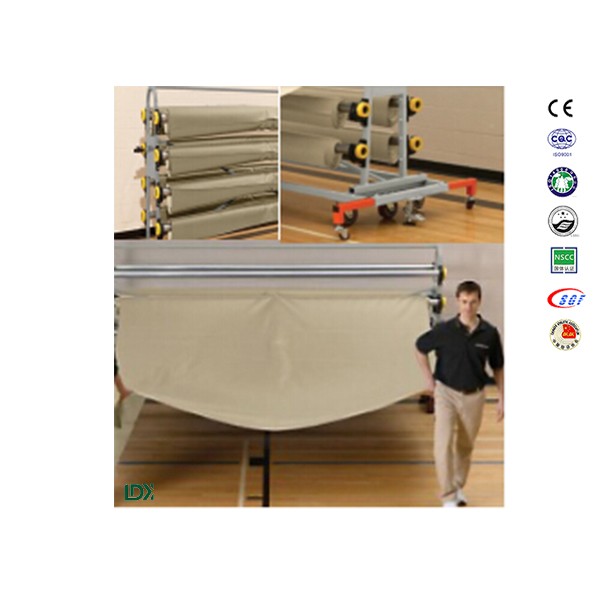 Durable floor protection system sports floor for competition