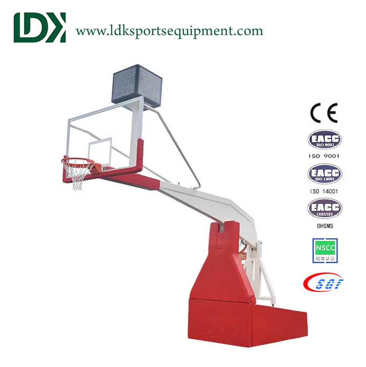 Professional basketball base big basketball hoop without backboard