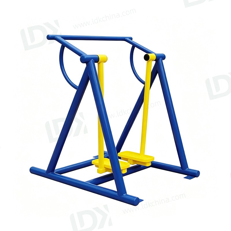 Outdoor Fitness Equipment Single Sky Runner Machine | Commercial Park Exercise Equipment Manufacturer