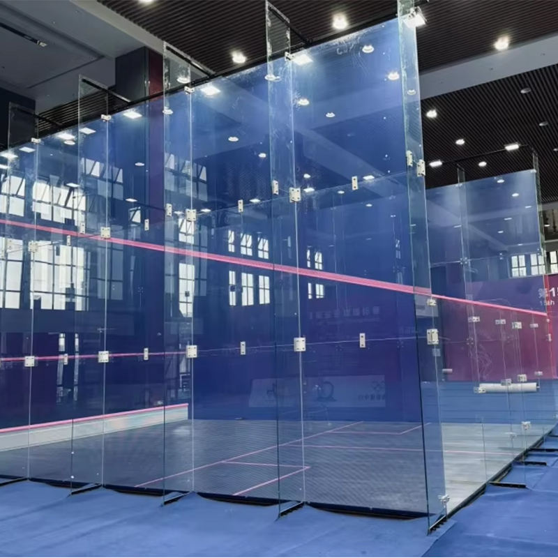 Customizable Indoor Squash Court Flooring Flexible Portable PVC Floor Direct Factory  Squash Court Sports Wooden Floor